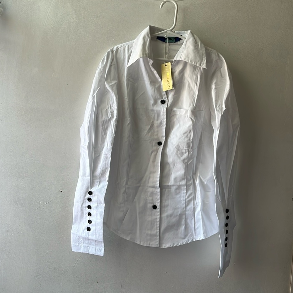 New White Button Up Shirt